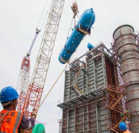 巨力卸扣保證鍋筒吊裝作業(yè)順利進行 .png